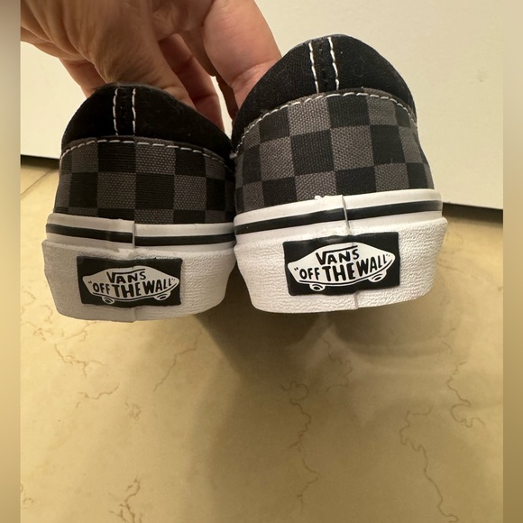 Vans Kids Classic Slip- On Checkerboard Shoes New - Picture 4 of 5